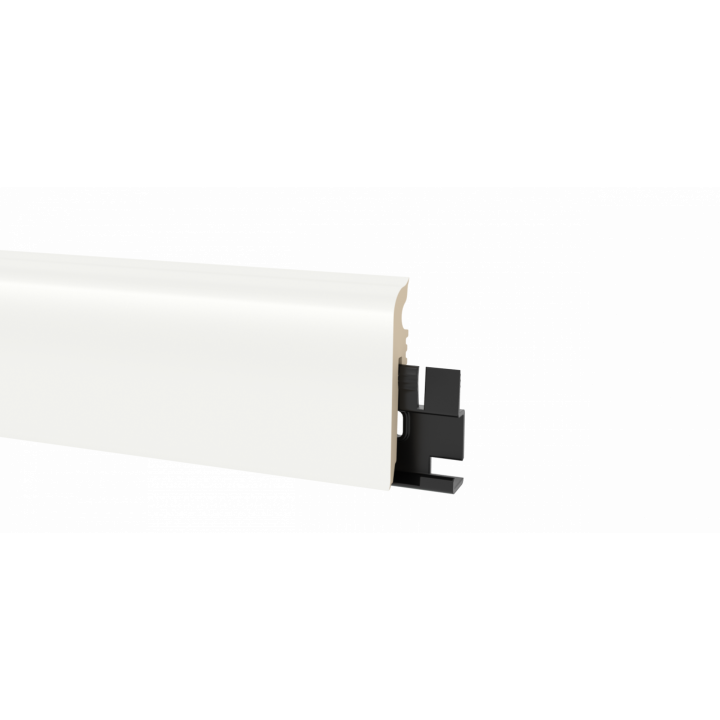 Battiscopa in resina VIGO 60 BIANCO 60x16